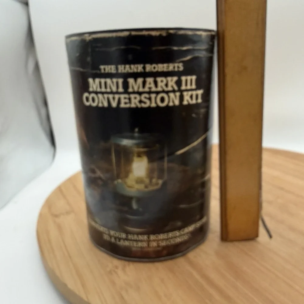 The Hank Roberts Mini Mark 3 Conversion Kit Camping Vacation Backpacking New‎